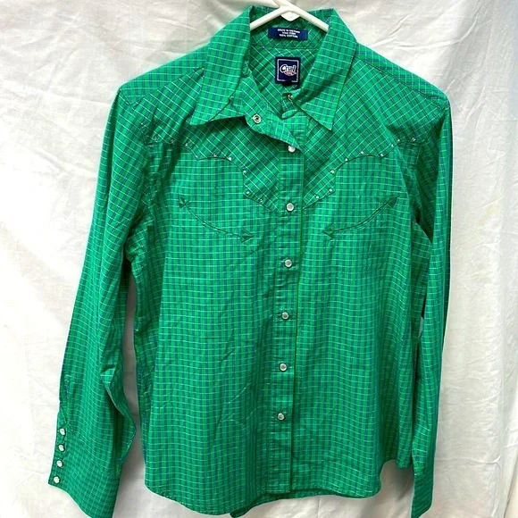 Cruel Girl | Tops | Vintage Cruel Girl Western Long Sleeves Shirt Ladies Sz  M | Poshmark